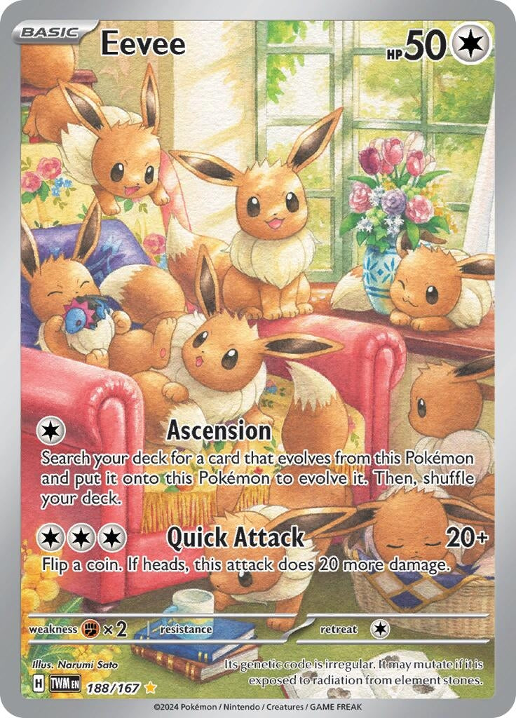 Image for Eevee (188/167) - Pokemon