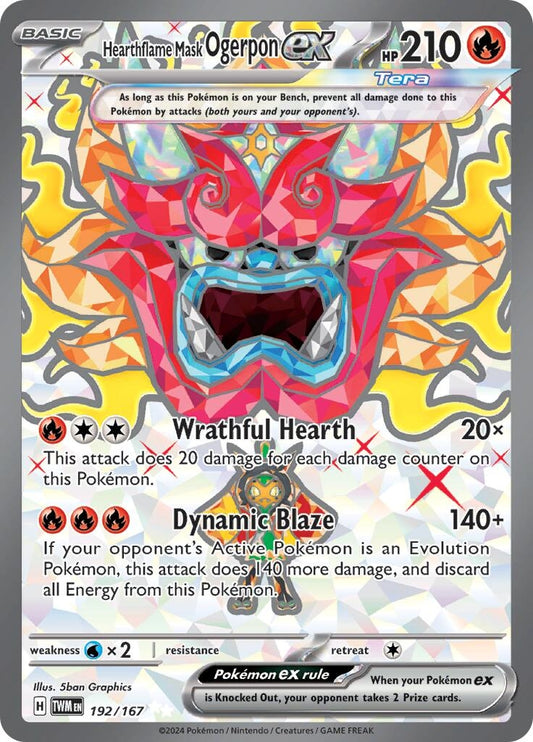 Hearthflame Mask Ogerpon ex (192/167)