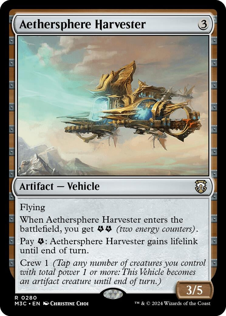 Image for Aethersphere Harvester (280) - Magic: The Gathering