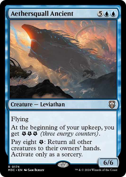 Image for Aethersquall Ancient (Ripple Foil) (174) - Magic: The Gathering