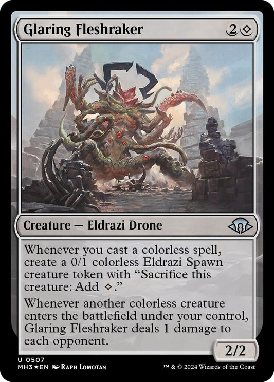 Image for Glaring Fleshraker (Ripple Foil) (507) - Magic: The Gathering