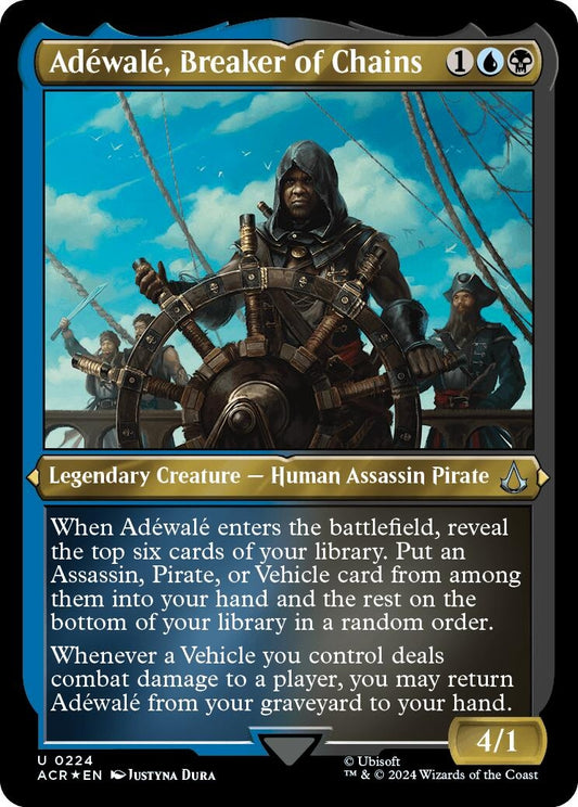 Image for Adewale, Breaker of Chains (Foil Etched) (224) - Magic: The Gathering