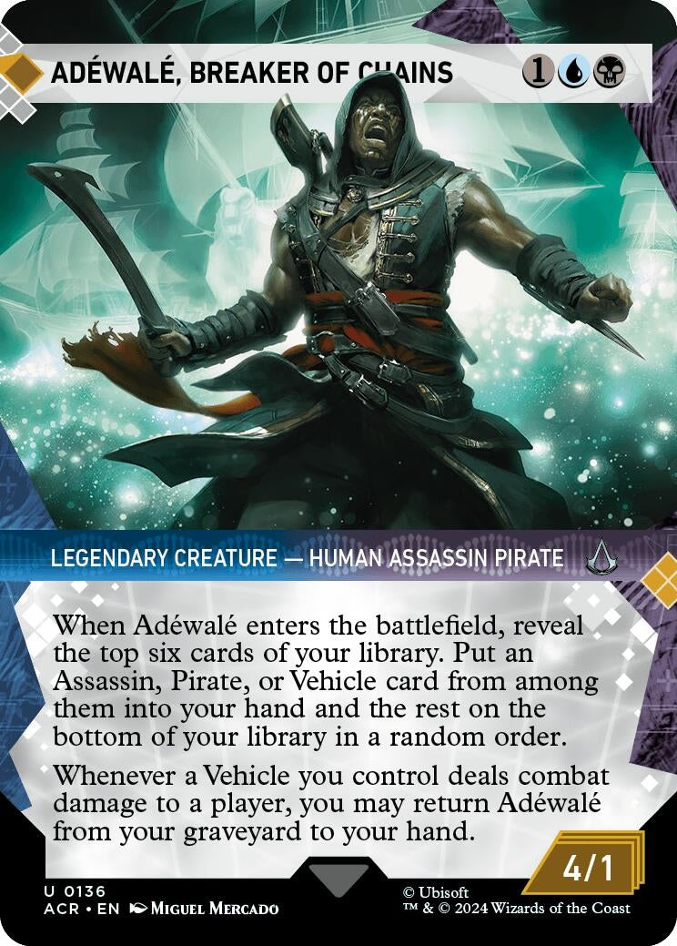 Image for Adewale, Breaker of Chains (Showcase) (136) - Magic: The Gathering