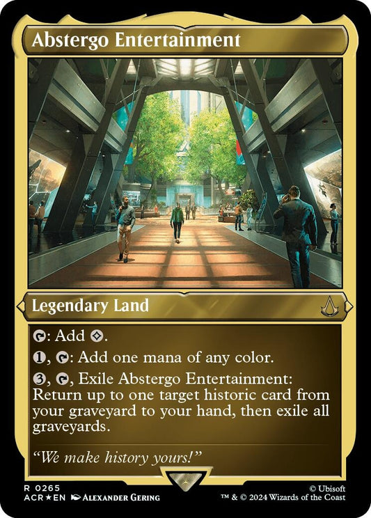 Image for Abstergo Entertainment (Foil Etched) (265) - Magic: The Gathering