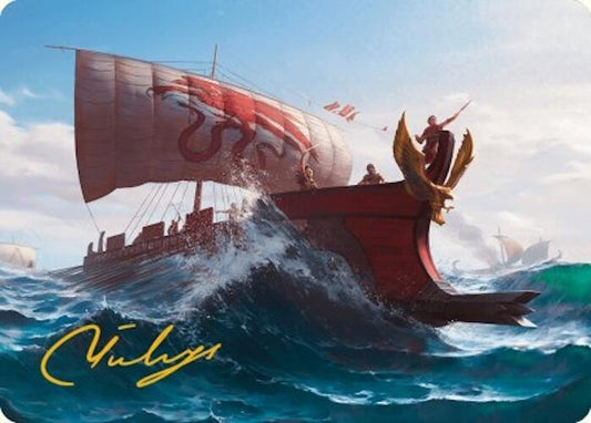 Image for Adrestia Art Card (Gold-Stamped Signature) (8) - Magic: The Gathering