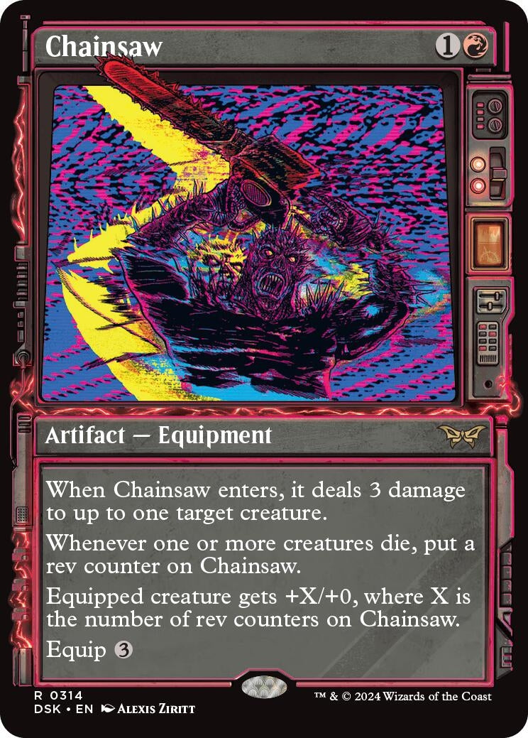 Image for Chainsaw (Showcase) (314) - Magic: The Gathering