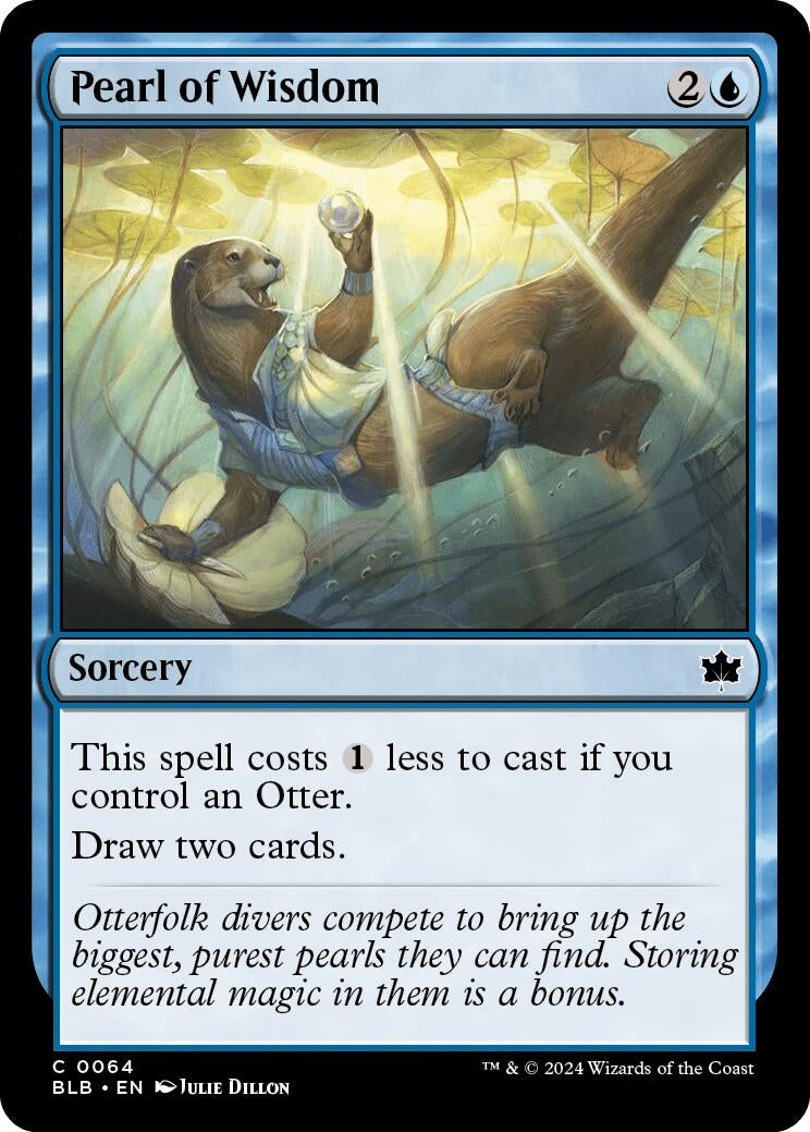 Image for Pearl of Wisdom (64) - Magic: The Gathering