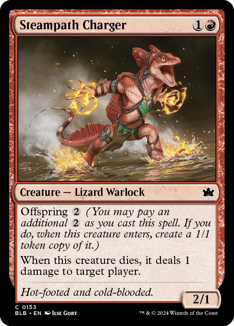 Image for Steampath Charger (153) - Magic: The Gathering