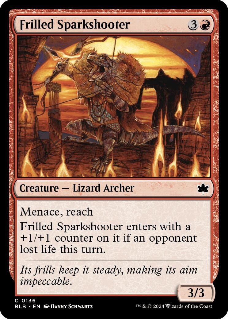 Image for Frilled Sparkshooter (136) - Magic: The Gathering