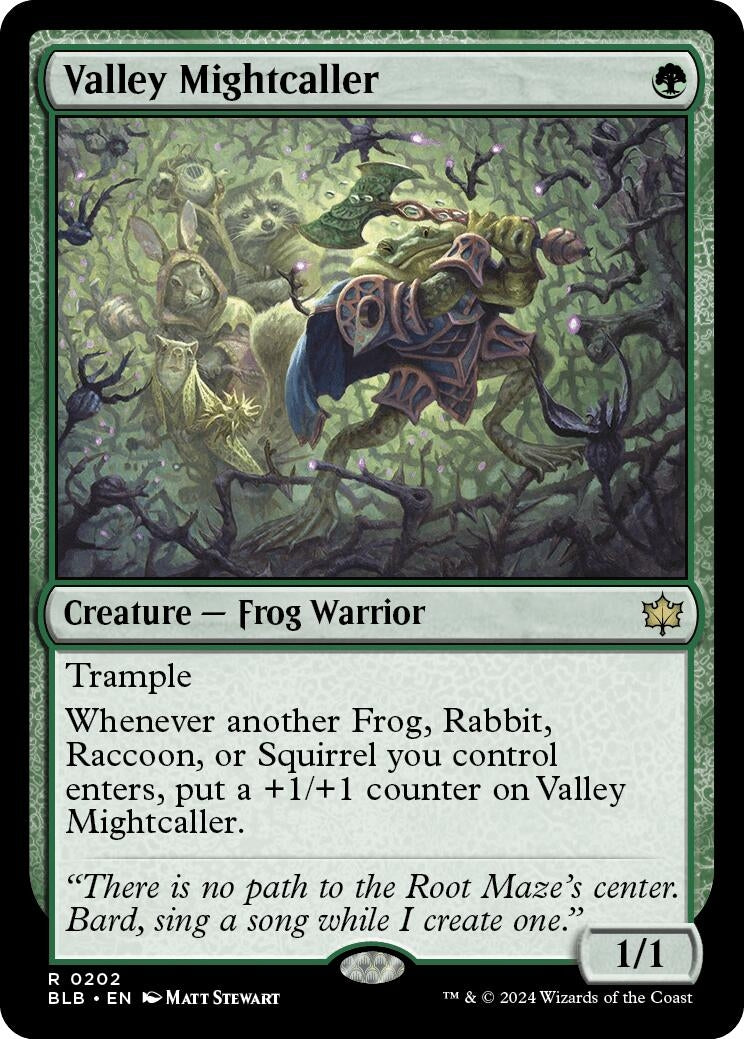 Image for Valley Mightcaller (202) - Magic: The Gathering