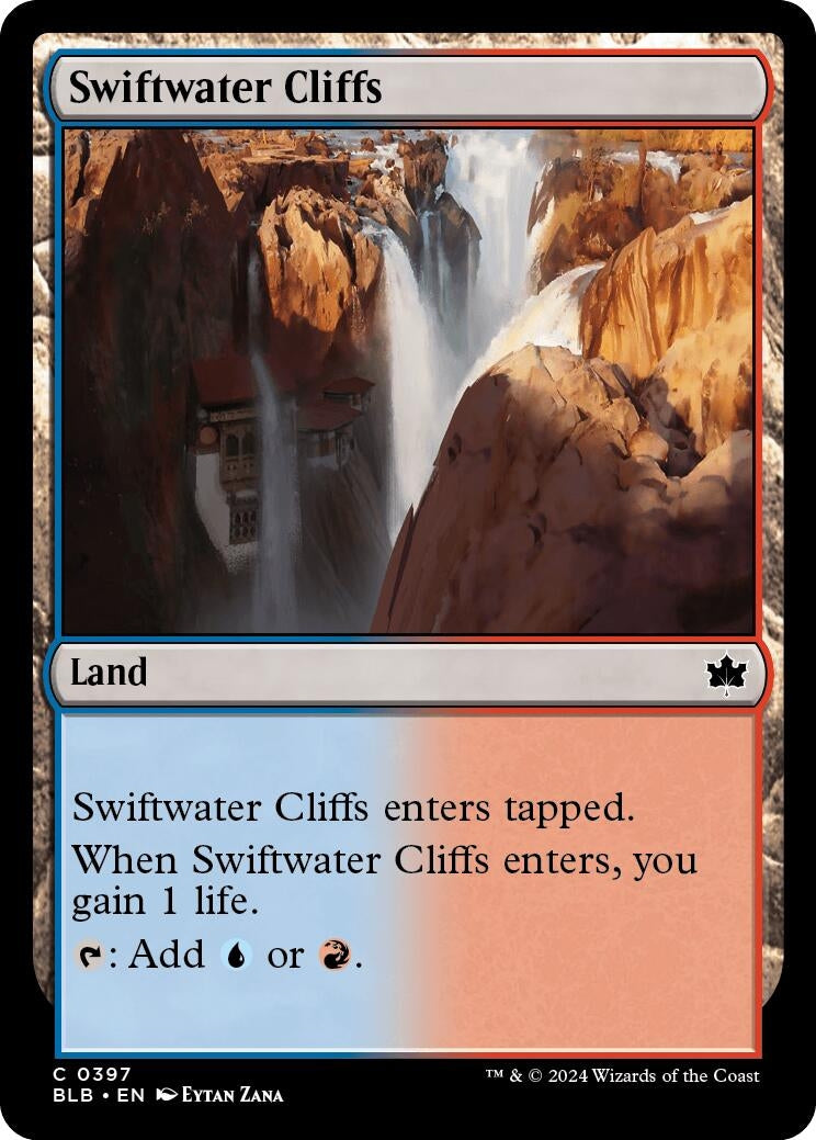 Image for Swiftwater Cliffs (397) - Magic: The Gathering