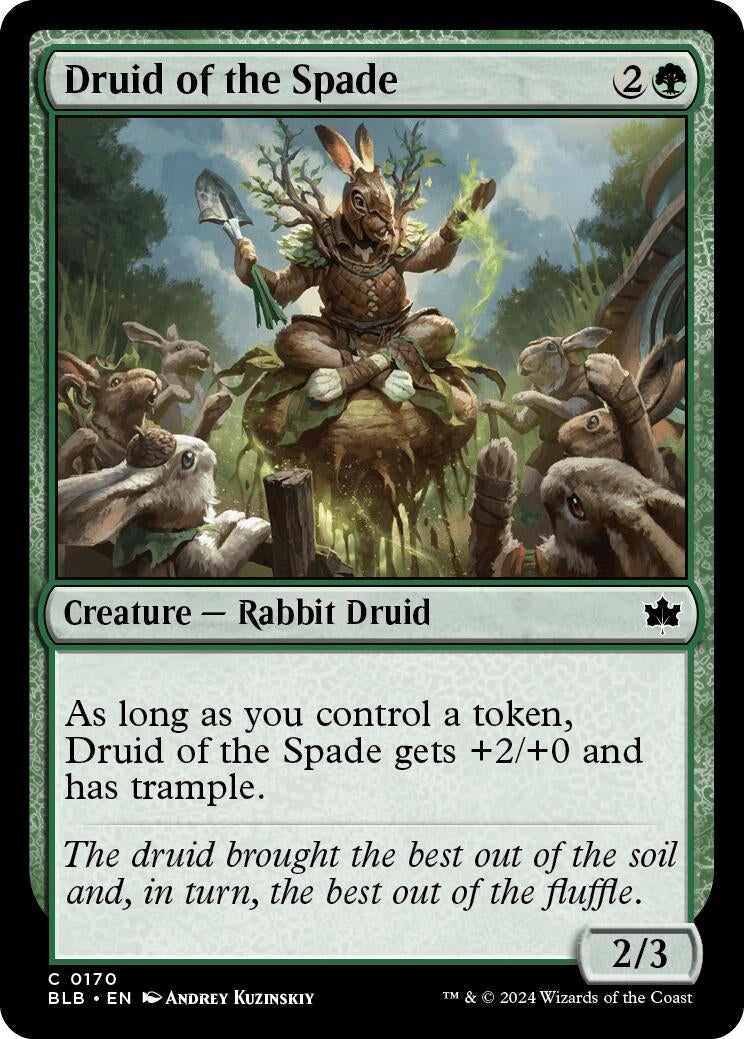 Image for Druid of the Spade (170) - Magic: The Gathering