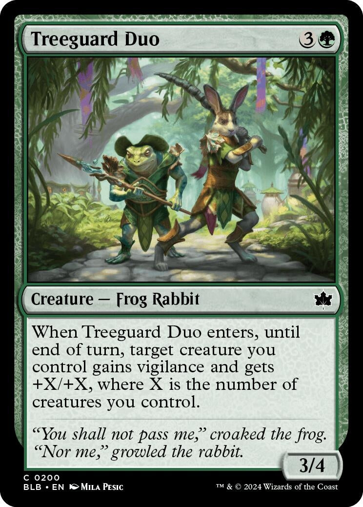 Image for Treeguard Duo (200) - Magic: The Gathering