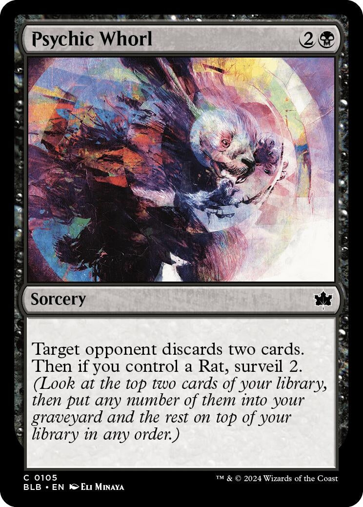 Image for Psychic Whorl (105) - Magic: The Gathering