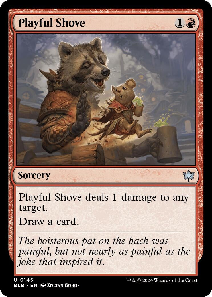 Image for Playful Shove (145) - Magic: The Gathering