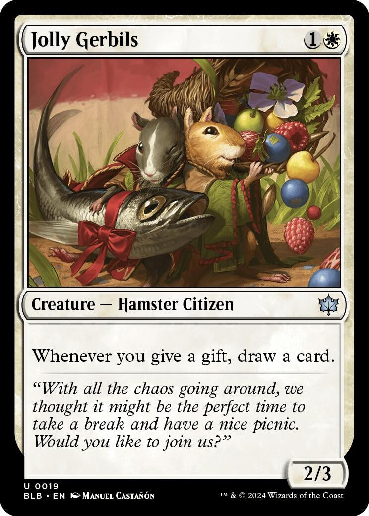 Image for Jolly Gerbils (19) - Magic: The Gathering