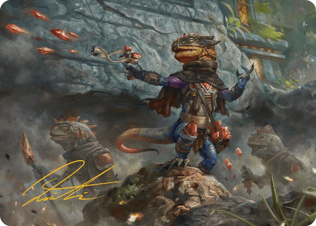 Image for Agate Instigator Art Card (Gold-Stamped Signature) (33) - Magic: The Gathering