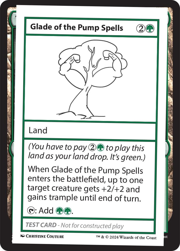 Image for Glade of the Pump Spells - Magic: The Gathering