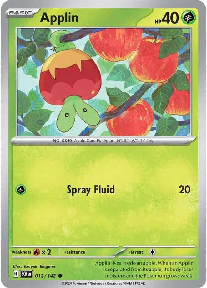 Image for Applin (012/142) - Pokemon