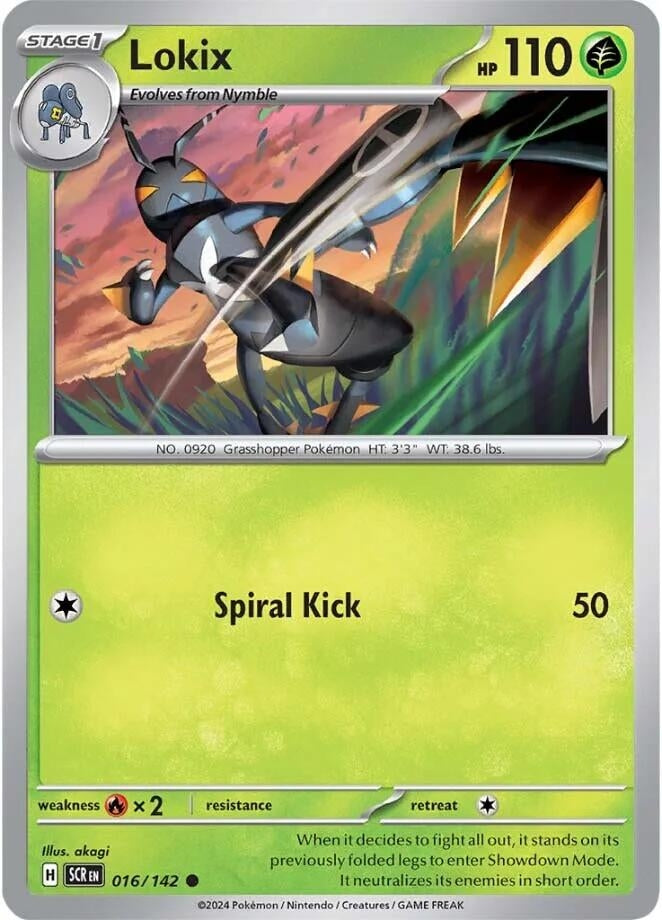 Image for Lokix (016/142) - Pokemon