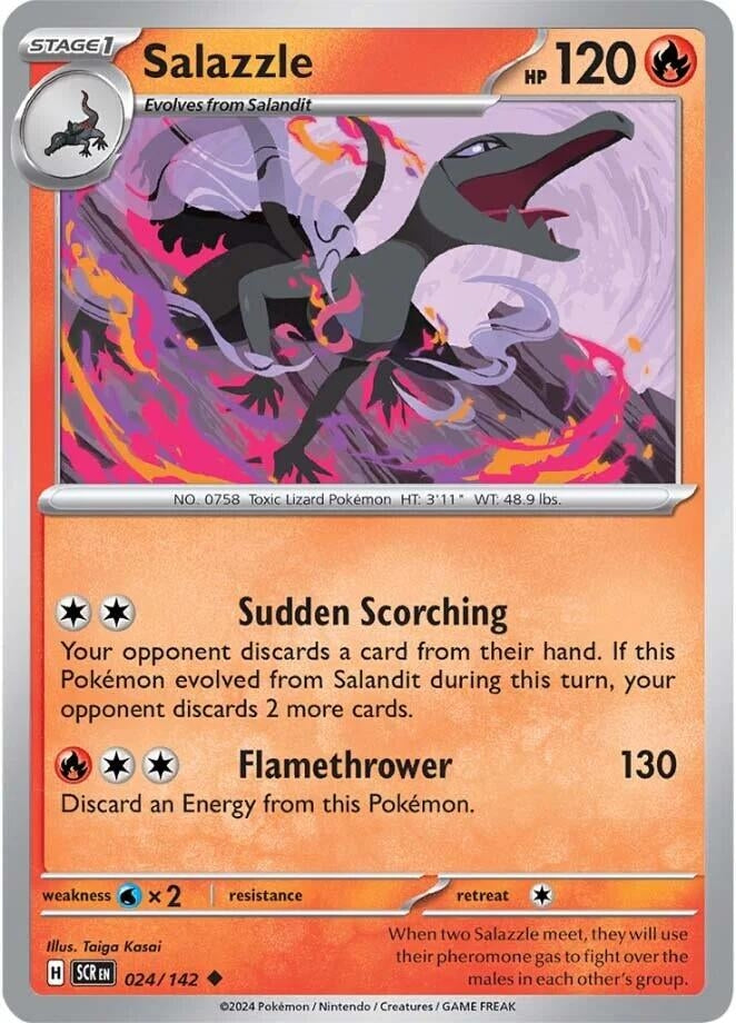 Image for Salazzle (024/142) - Pokemon
