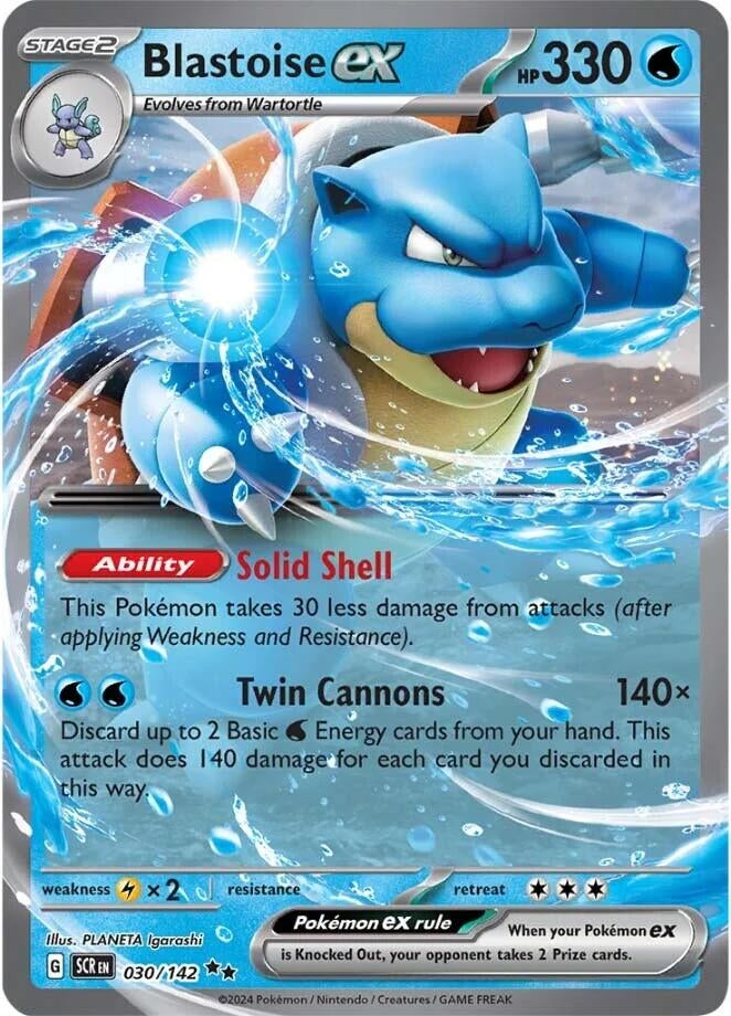 Image for Blastoise ex (030/142) - Pokemon