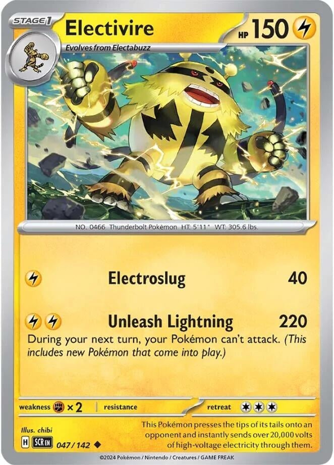 Image for Electivire (047/142) - Pokemon