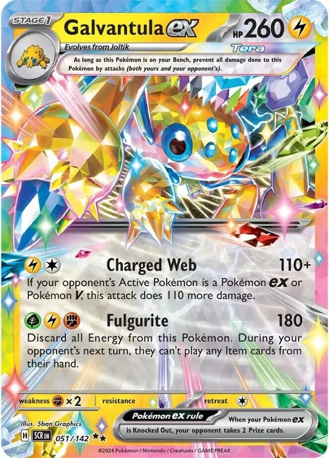 Image for Galvantula ex (051/142) - Pokemon