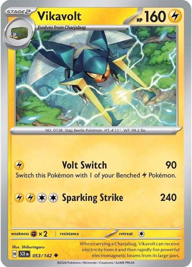 Image for Vikavolt (053/142) - Pokemon