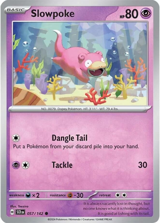 Image for Slowpoke (057/142) - Pokemon