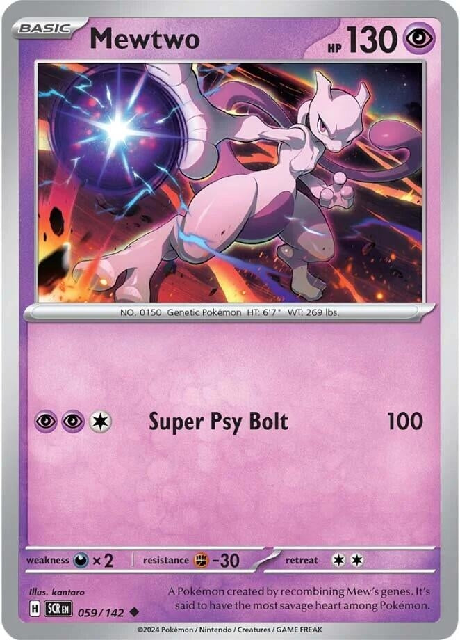 Image for Mewtwo (059/142) - Pokemon