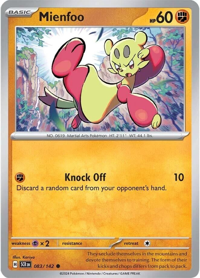 Image for Mienfoo (083/142) - Pokemon