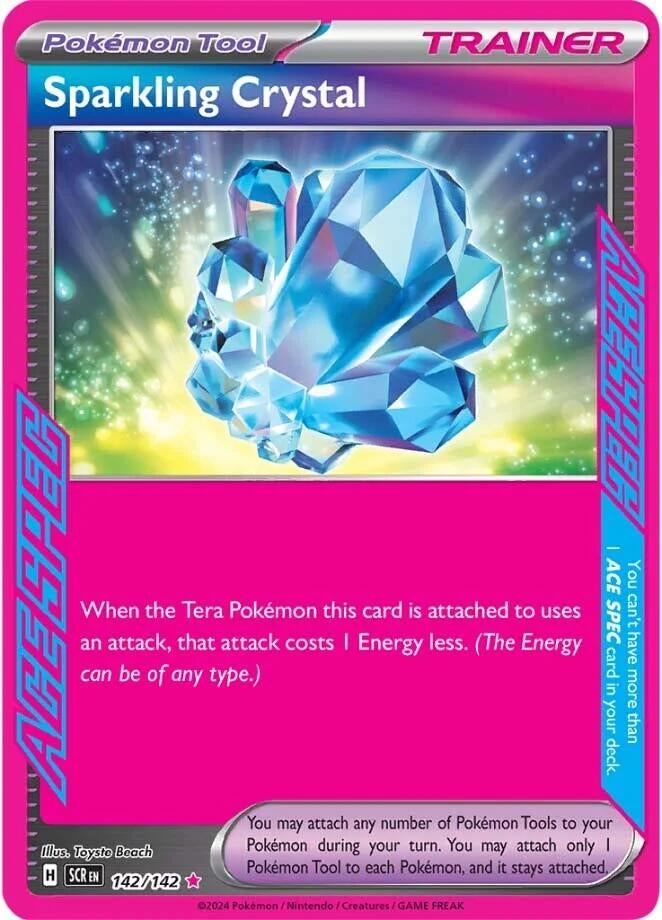 Image for Sparkling Crystal (142/142) - Pokemon