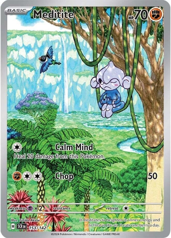 Image for Meditite (153/142) - Pokemon