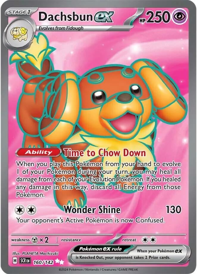 Image for Dachsbun ex (160/142) - Pokemon