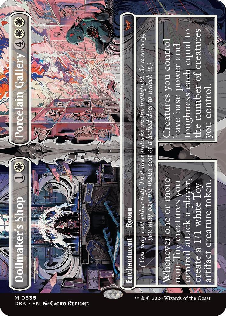 Image for Dollmaker's Shop // Porcelain Gallery (Borderless) (335) - Magic: The Gathering