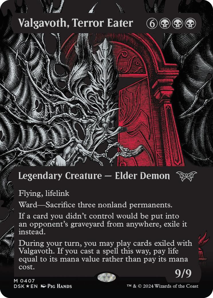Image for Valgavoth, Terror Eater (Showcase) (Textured Foil) (407) - Magic: The Gathering