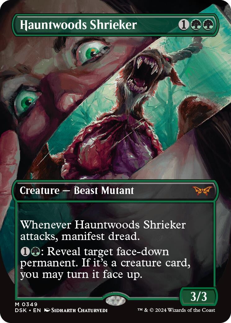Image for Hauntwoods Shrieker (Borderless) (349) - Magic: The Gathering