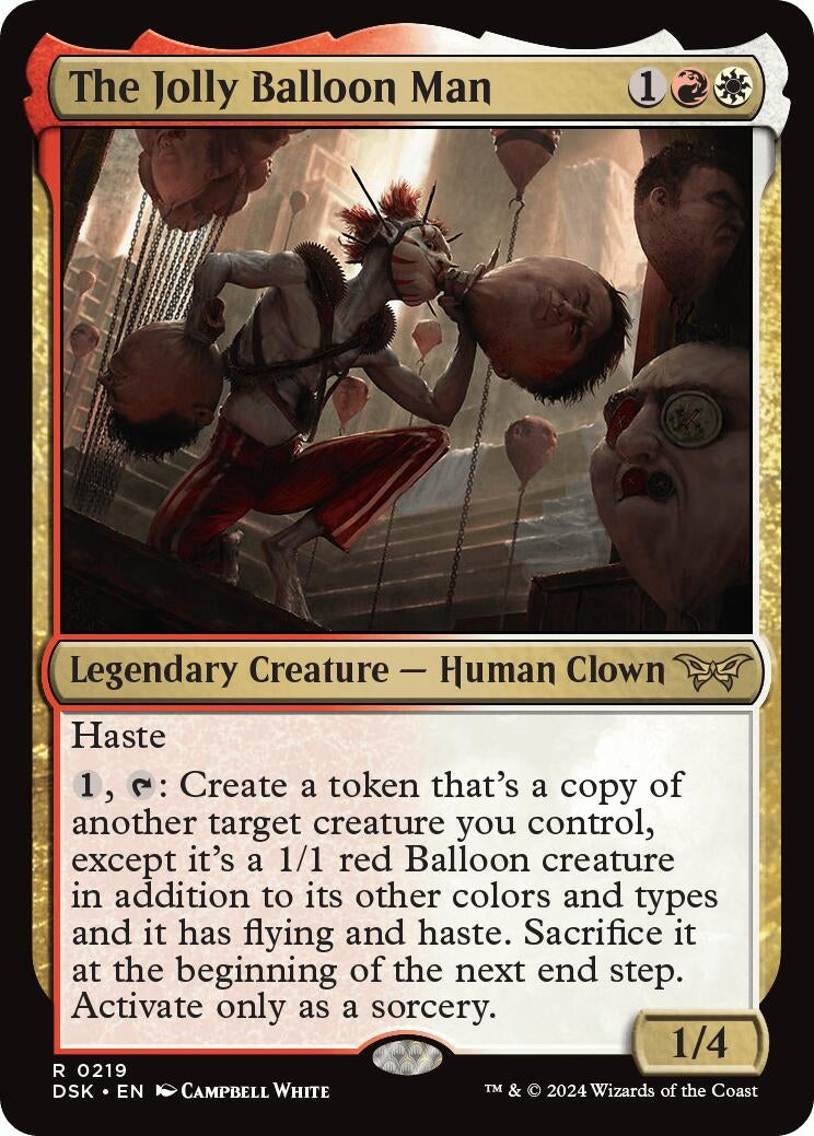 Image for The Jolly Balloon Man (219) - Magic: The Gathering