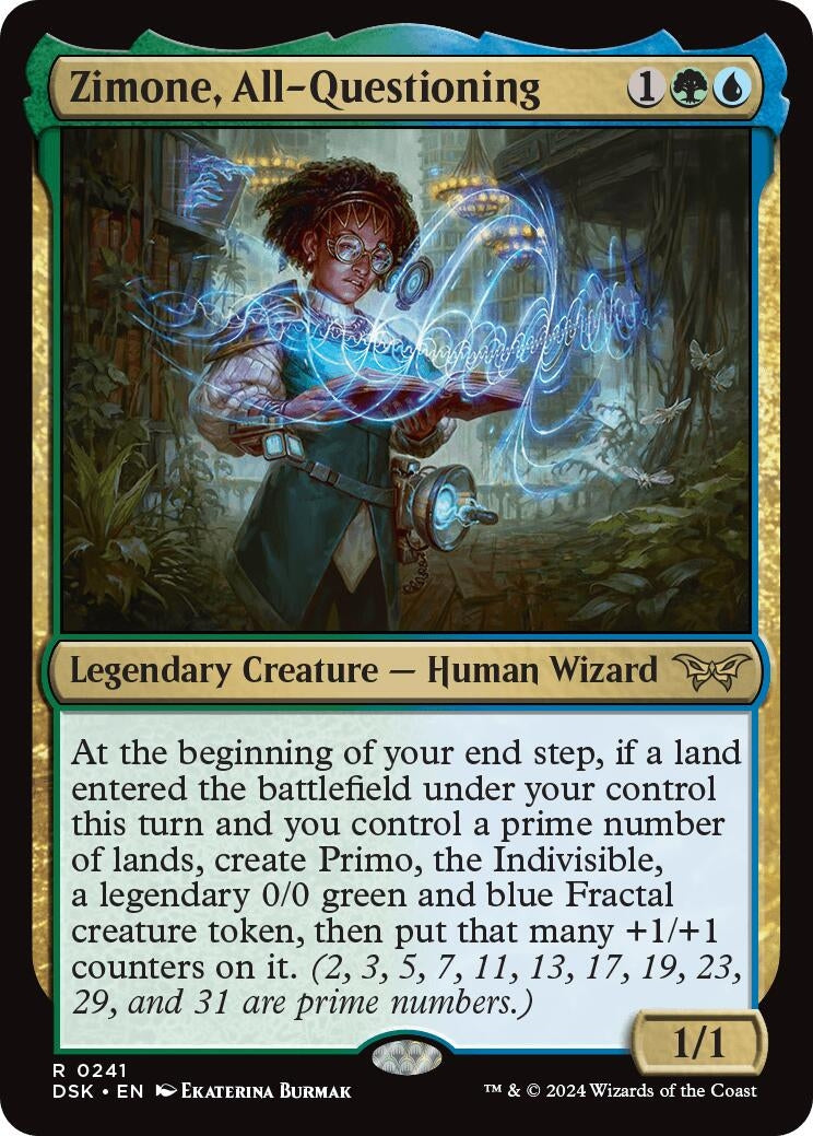 Image for Zimone, All-Questioning (241) - Magic: The Gathering
