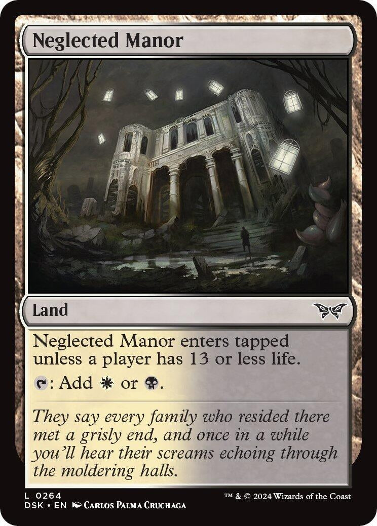 Image for Neglected Manor (264) - Magic: The Gathering