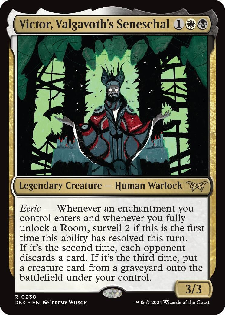 Image for Victor, Valgavoth's Seneschal (238) - Magic: The Gathering