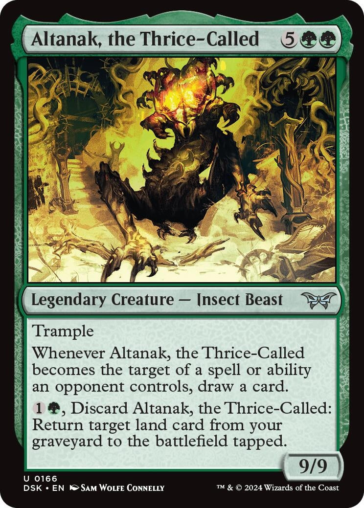 Image for Altanak, the Thrice-Called (166) - Magic: The Gathering