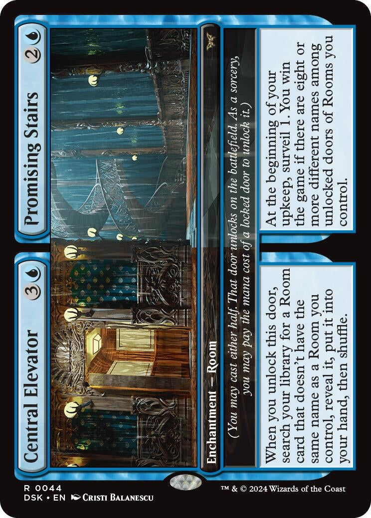 Image for Central Elevator // Promising Stairs (44) - Magic: The Gathering