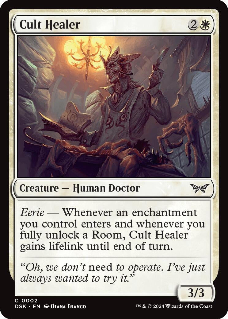 Image for Cult Healer (2) - Magic: The Gathering