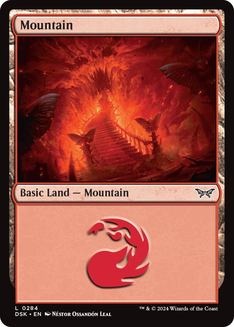Image for Mountain (0284) (284) - Magic: The Gathering