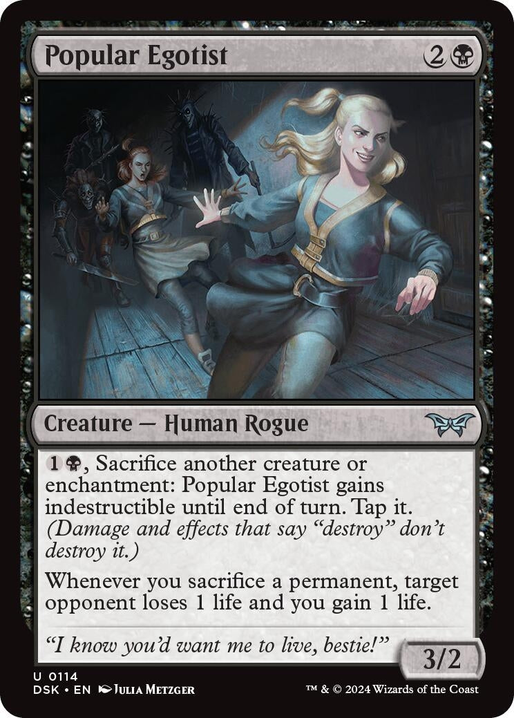 Image for Popular Egotist (114) - Magic: The Gathering