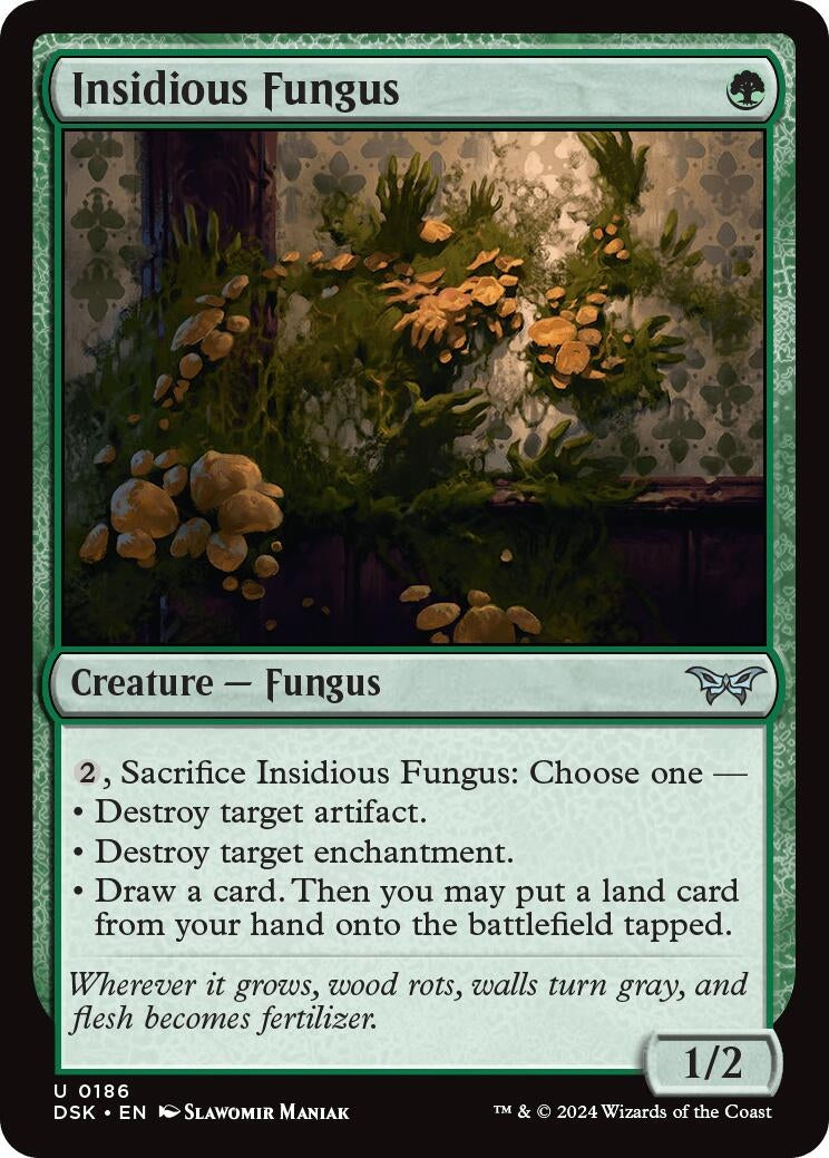 Image for Insidious Fungus (186) - Magic: The Gathering