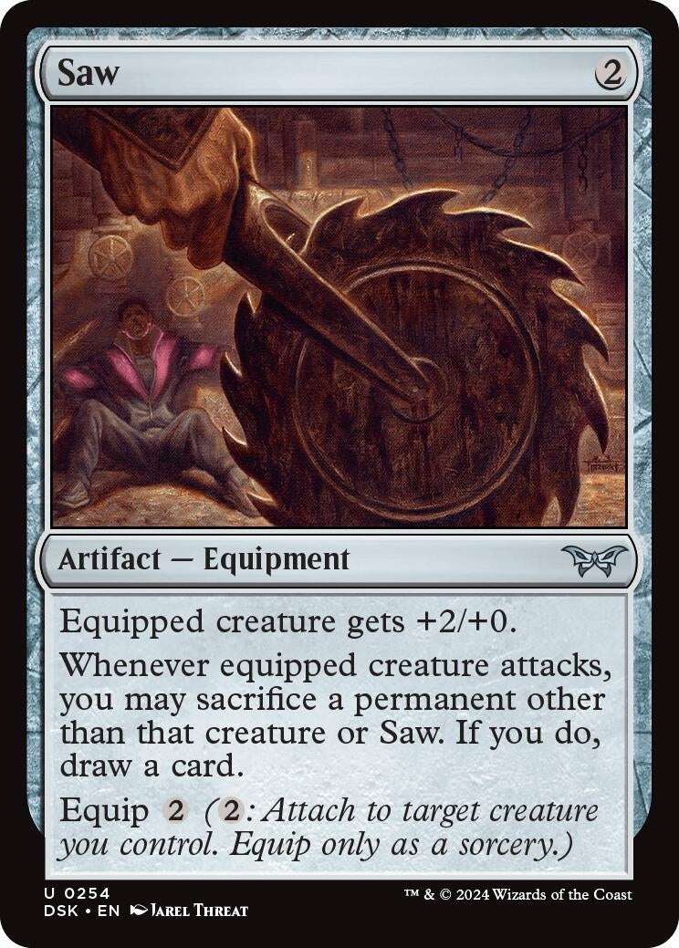 Image for Saw (254) - Magic: The Gathering