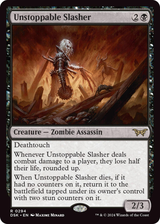 Image for Unstoppable Slasher (0294) (294) - Magic: The Gathering